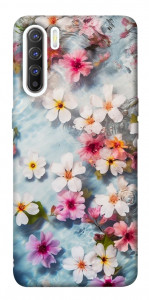 Чехол Floating flowers для Oppo Reno 3