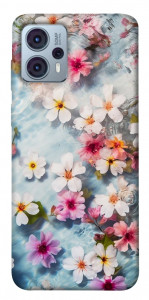 Чохол Floating flowers для Motorola Moto G23