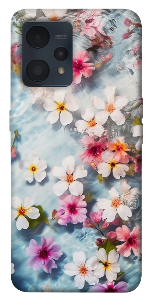 Чохол Floating flowers для Realme 9 4G