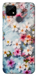 Чохол Floating flowers для Realme C21