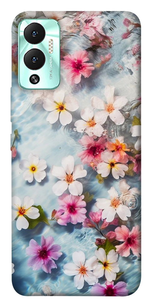 Чохол Floating flowers для Infinix Hot 12 Play