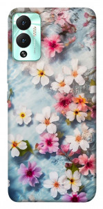 Чехол Floating flowers для Infinix Hot 12 Play