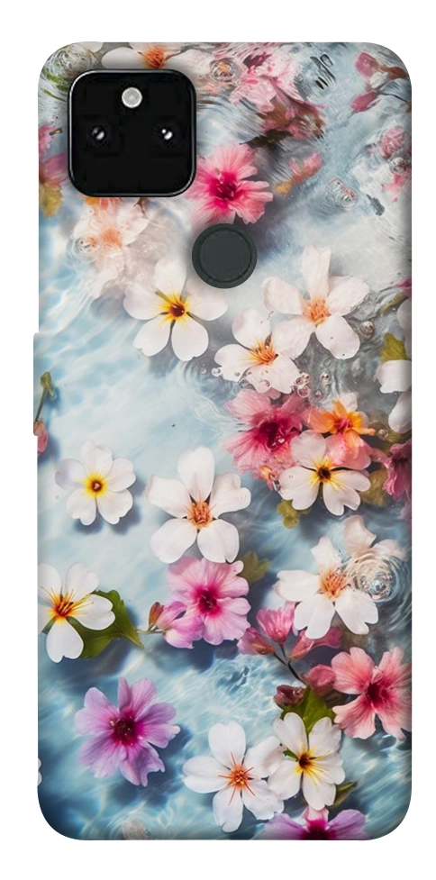 Чохол Floating flowers для Google Pixel 5A