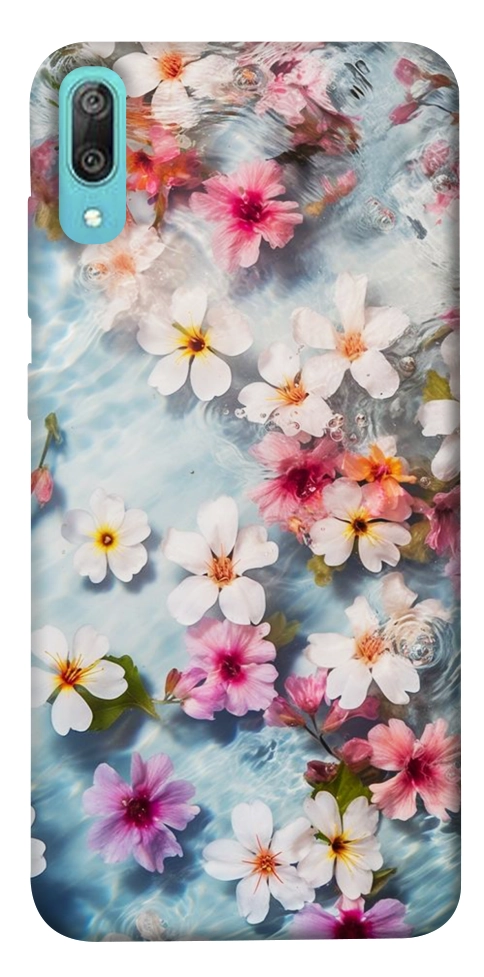 Чохол Floating flowers для Huawei Y6 Pro (2019)