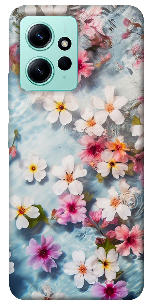 Чохол Floating flowers для Xiaomi Redmi Note 12 4G