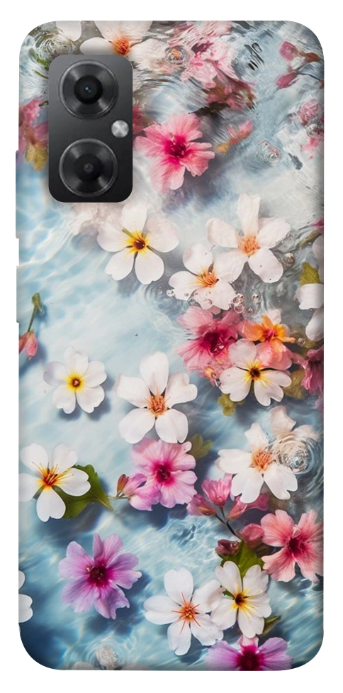 Чехол Floating flowers для Xiaomi Redmi Note 11R