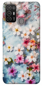 Чохол Floating flowers для ZTE Blade A52