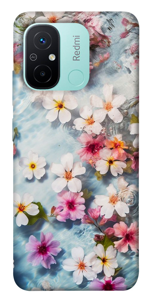 Чохол Floating flowers для Xiaomi Redmi 12C