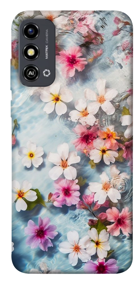 Чохол Floating flowers для ZTE Blade A53