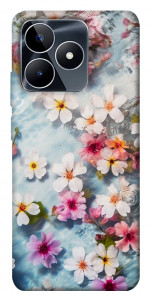 Чехол Floating flowers для Realme C53