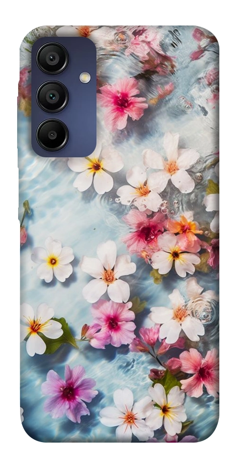 Чехол Floating flowers для Galaxy A15