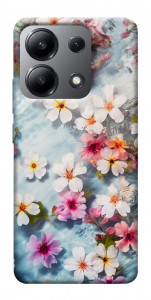 Чехол Floating flowers для Xiaomi Redmi Note 13 4G