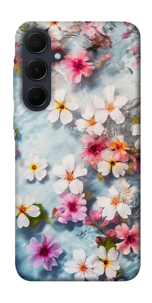 Чехол Floating flowers для Galaxy A35