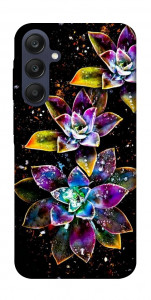 Чехол Flowers on black для Galaxy A25 5G