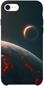 Чехол Lava planet для iPhone SE (2020)