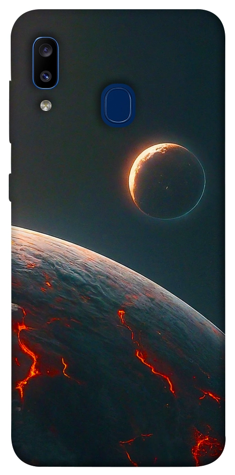 Чехол Lava planet для Galaxy A20 (2019)