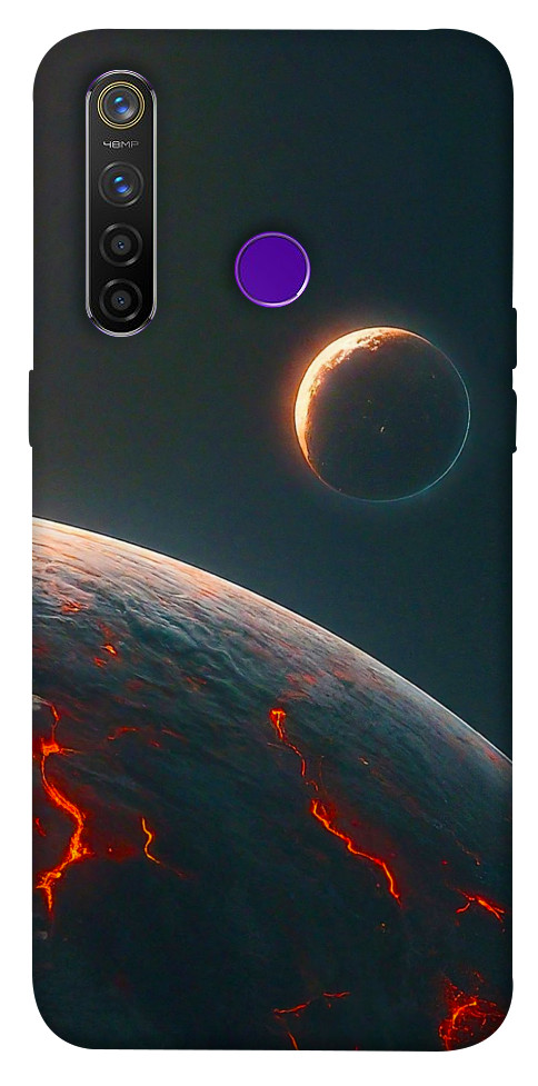 Чехол Lava planet для Realme 5 Pro