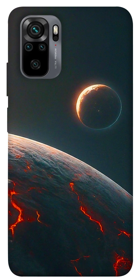 Чехол Lava planet для Xiaomi Redmi Note 10