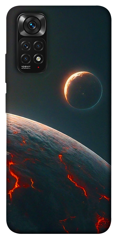 Чехол Lava planet для Xiaomi Redmi Note 11 (Global)