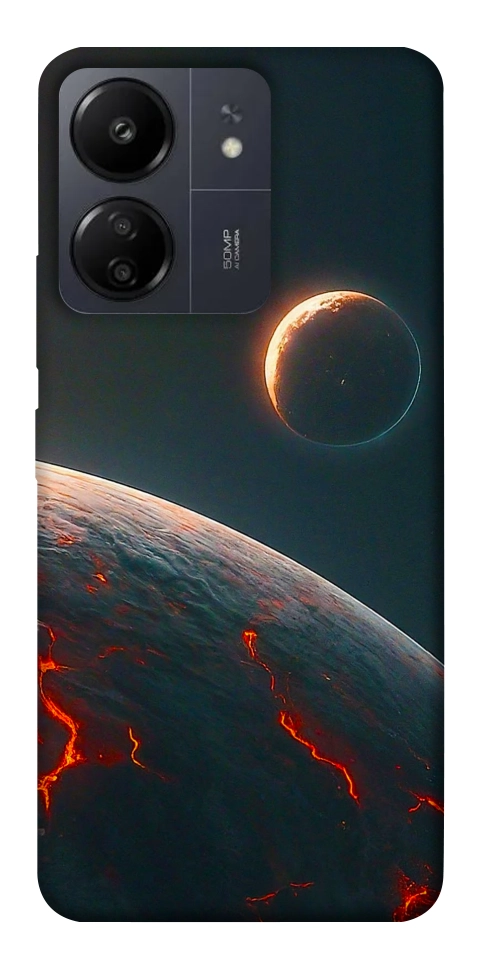 Чехол Lava planet для Xiaomi Redmi 13C