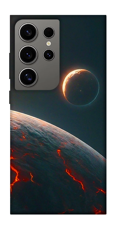 Чехол Lava planet для Galaxy S24 Ultra