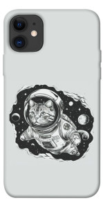 Чехол Кот космонавт для iPhone 11