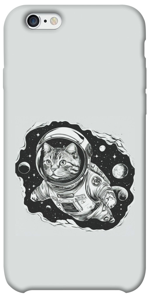 Чехол Кот космонавт для iPhone 6