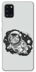 Чехол Кот космонавт для Galaxy A31 (2020)