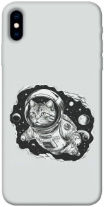 Чехол Кот космонавт для iPhone XS (5.8")