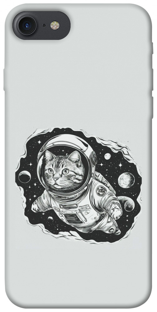 Чехол Кот космонавт для iPhone 8