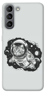Чохол Кіт космонавт для Galaxy S21