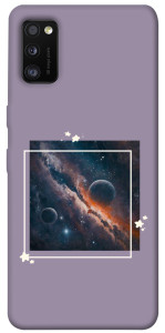 Чехол Космос в квадрате для Galaxy A41 (2020)