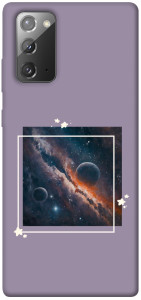 Чохол Космос у квадраті для Galaxy Note 20