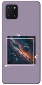 Чохол Космос у квадраті для Galaxy Note 10 Lite (2020)