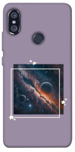 Чехол Космос в квадрате для Xiaomi Redmi Note 5 (DC)