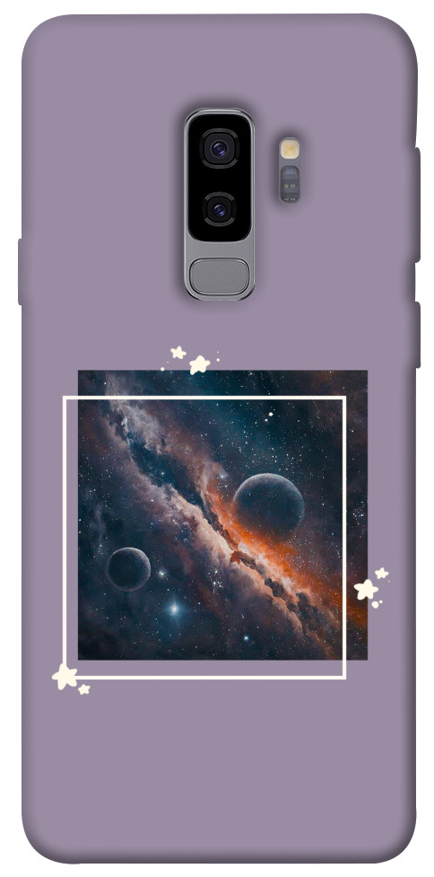 Чехол Космос в квадрате для Galaxy S9+