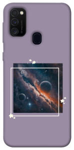 Чехол Космос в квадрате для Samsung Galaxy M30s