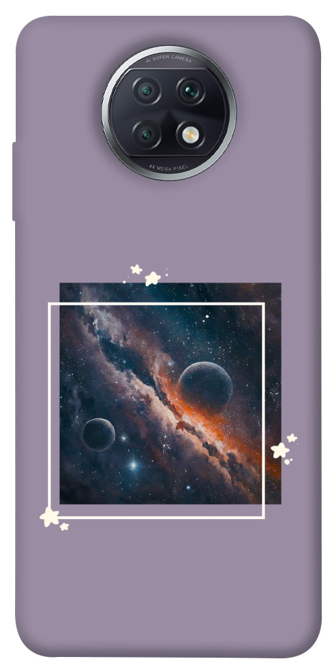 Чехол Космос в квадрате для Xiaomi Redmi Note 9T