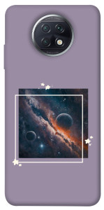 Чехол Космос в квадрате для Xiaomi Redmi Note 9T