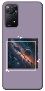Чехол Космос в квадрате для Xiaomi Redmi Note 11 Pro 5G