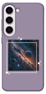 Чехол Космос в квадрате для Galaxy S23+