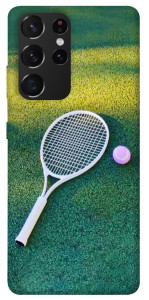 Чехол Теннисная ракетка для Galaxy S21 Ultra