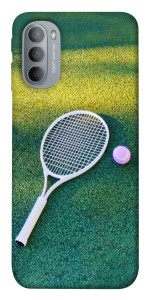 Чехол Теннисная ракетка для Motorola Moto G31
