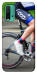 Чехол Велосипедист для Xiaomi Redmi Note 9 4G