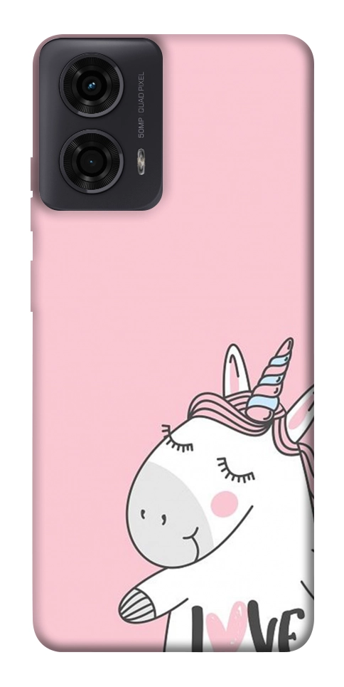 Чохол Unicorn love для Motorola Moto G24