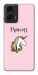 Чехол Princess unicorn для Motorola Moto G24