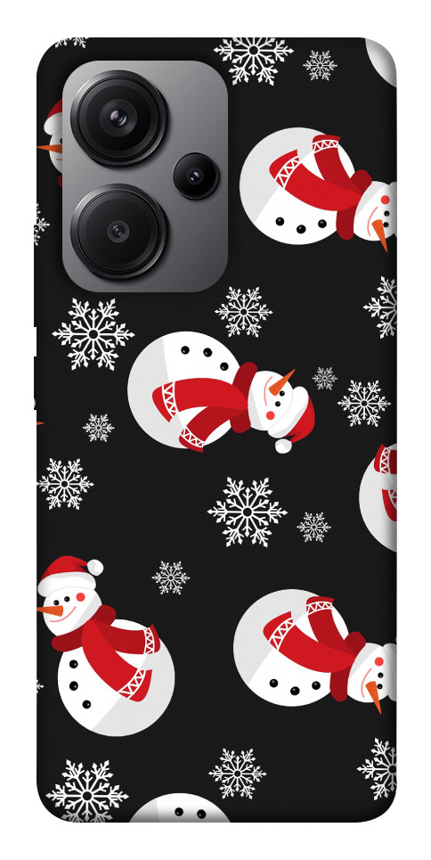 Чохол Сніговики для Xiaomi Redmi Note 13 Pro+