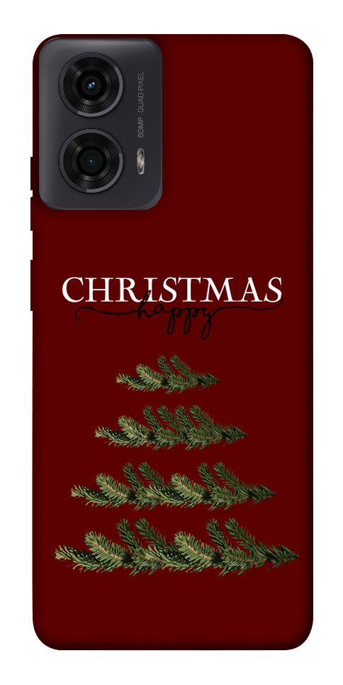 Чехол Счастливого Рождества для Motorola Moto G24