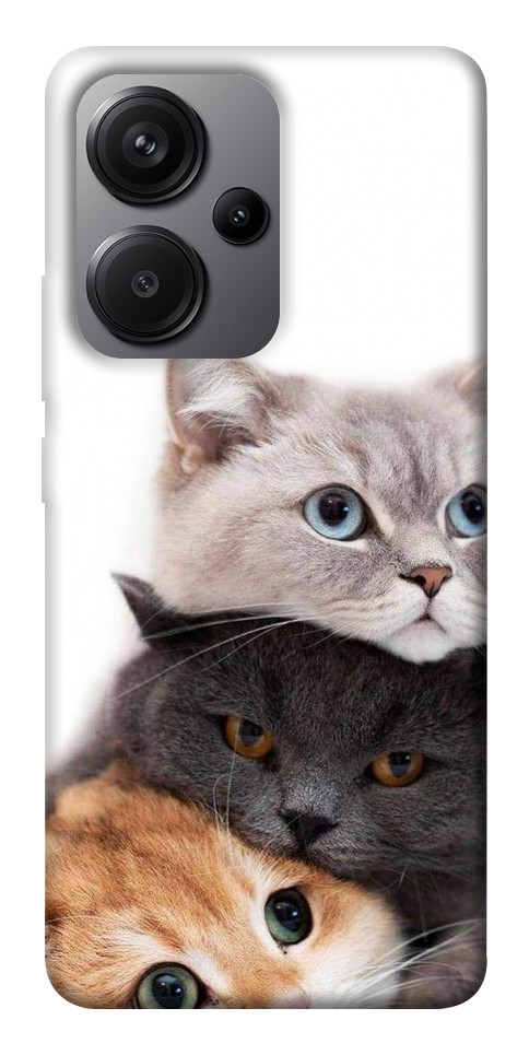 Чехол Три кота для Xiaomi Redmi Note 13 Pro+