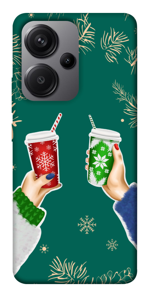 Чехол Winter drinks для Xiaomi Redmi Note 13 Pro+